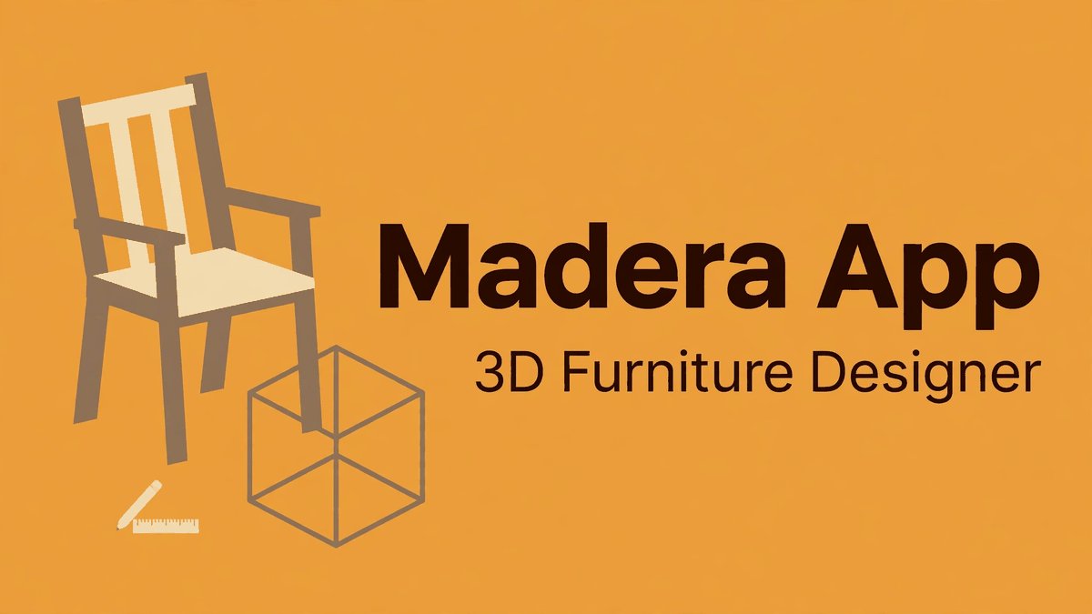 Madera App _ 3D Furtinure Designer Online Hero Image